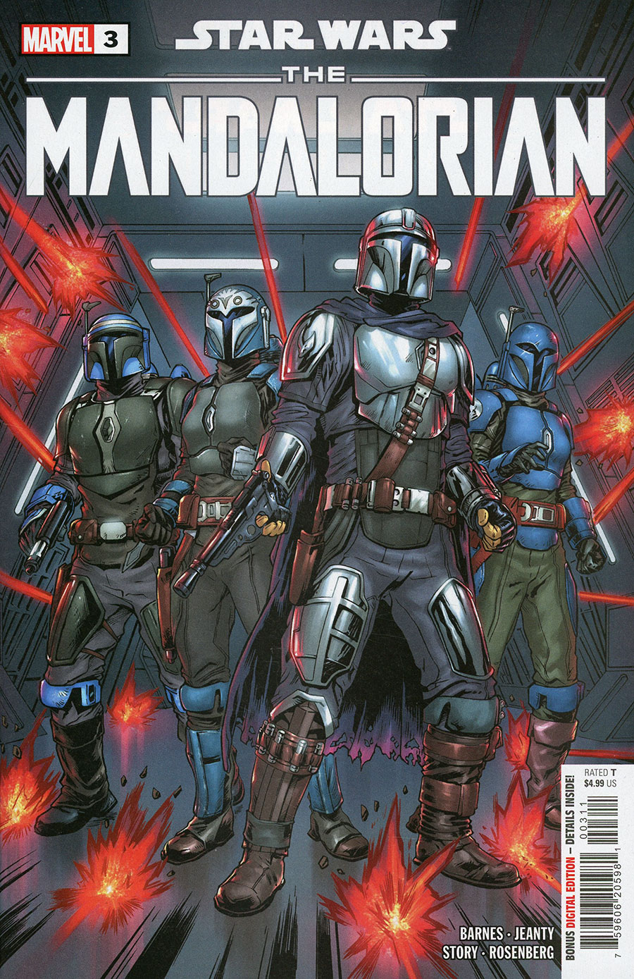 Star Wars The Mandalorian Season 2 #3 Cover A Regular Steven Cummings Cover