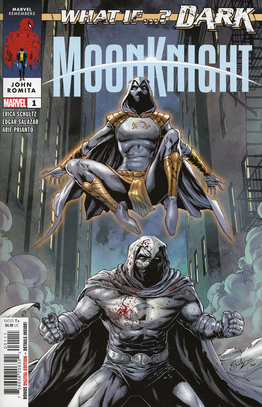 What If Dark Moon Knight #1 (One Shot) Cover A Regular Edgar Salazar Cover