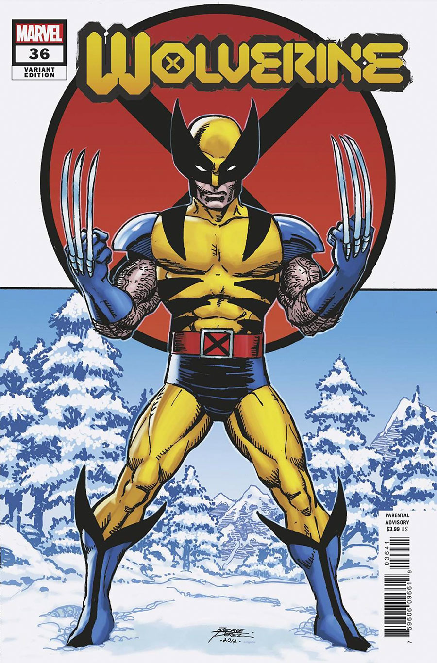 Wolverine Vol 7 #36 Cover B Variant George Perez Cover (Weapons Of Vengeance Part 3) (Limit 1 Per Customer)