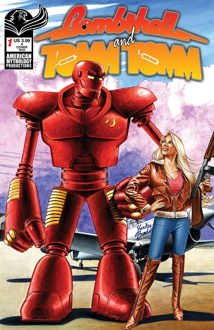 Bombshell And Tomm Tomm #1 Cover A Regular Mark Sparacio Cover