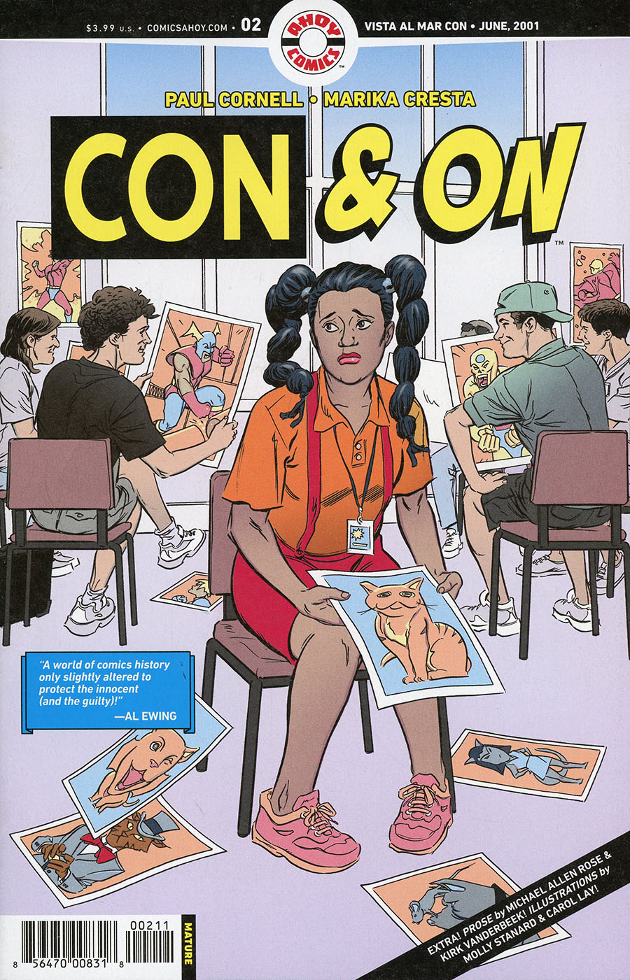Con & On #2 Cover A Regular Steve Yeowell Cover