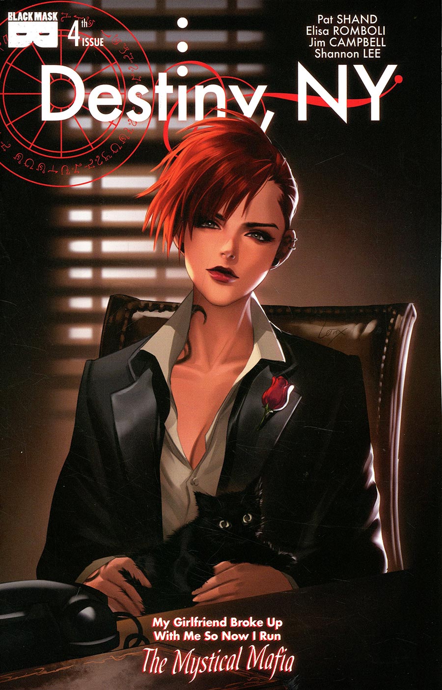 Destiny NY My Girlfriend Broke Up With Me So Now I Run The Mystical Mafia #4 Cover A Regular Lesley Leirix Li Cover