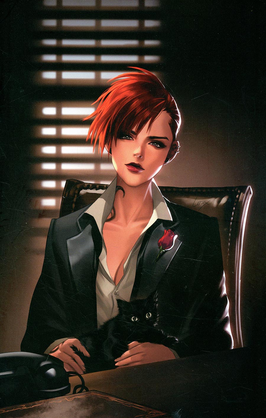 Destiny NY My Girlfriend Broke Up With Me So Now I Run The Mystical Mafia #4 Cover C Variant Lesley Leirix Li Gallery Edition Cover