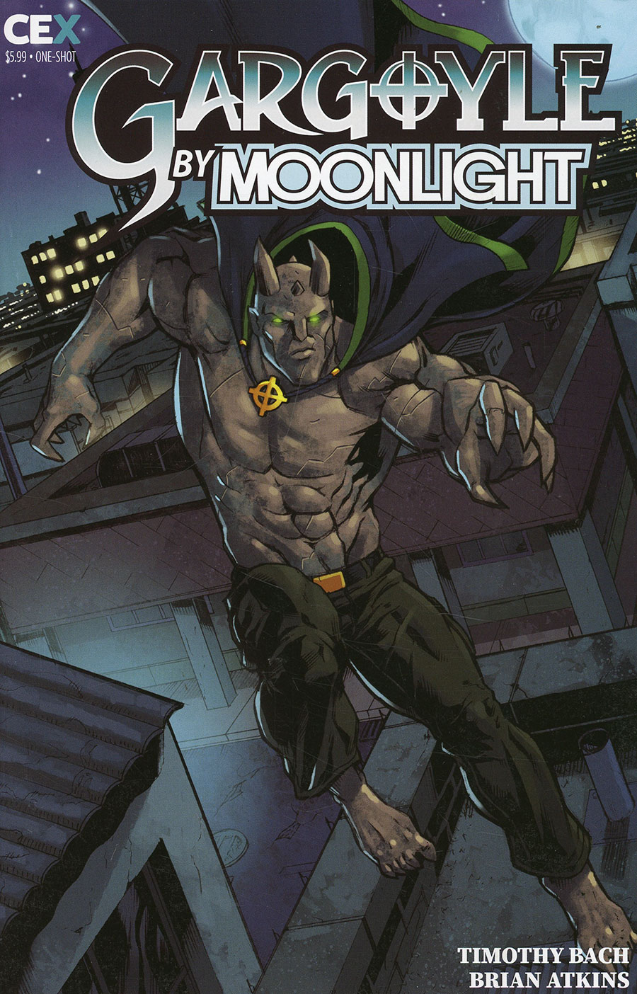 Gargoyle By Moonlight #1 (One Shot) Cover B Variant Brian Atkins Cover