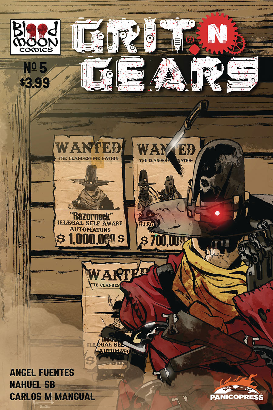 Grit n Gears #5 Cover A Regular Nahuel SB Cover