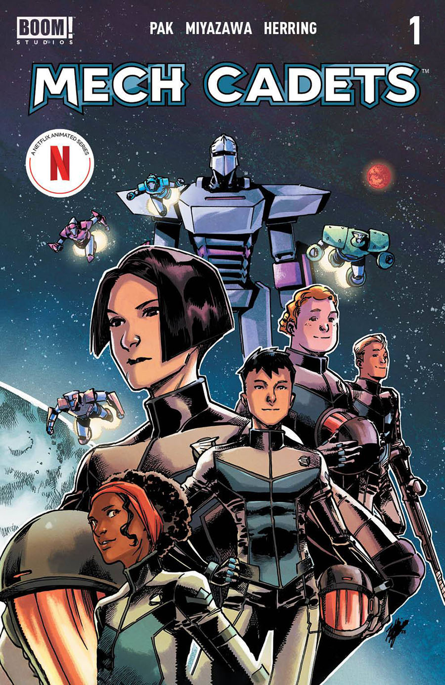 Mech Cadets #1 Cover A Regular Takeshi Miyazawa & Ian Herring Cover