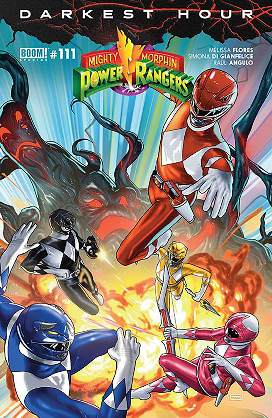 Mighty Morphin Power Rangers (BOOM Studios) #111 Cover A Regular Taurin Clarke Cover