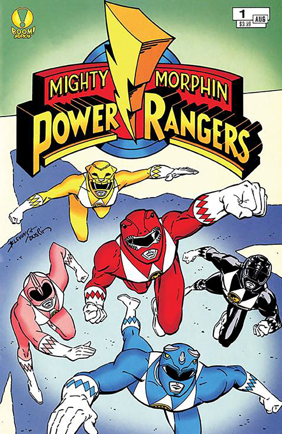 Mighty Morphin Power Rangers 30th Anniversary Special #1 (One Shot) Cover C Variant Bret Blevins & Terry Austin Facsimile Cover