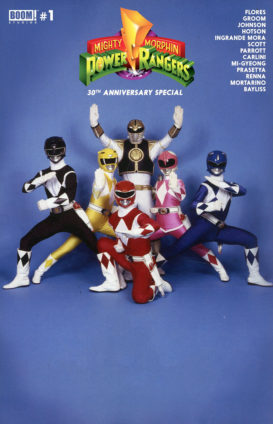 Mighty Morphin Power Rangers 30th Anniversary Special #1 (One Shot) Cover D Variant Photo Cover