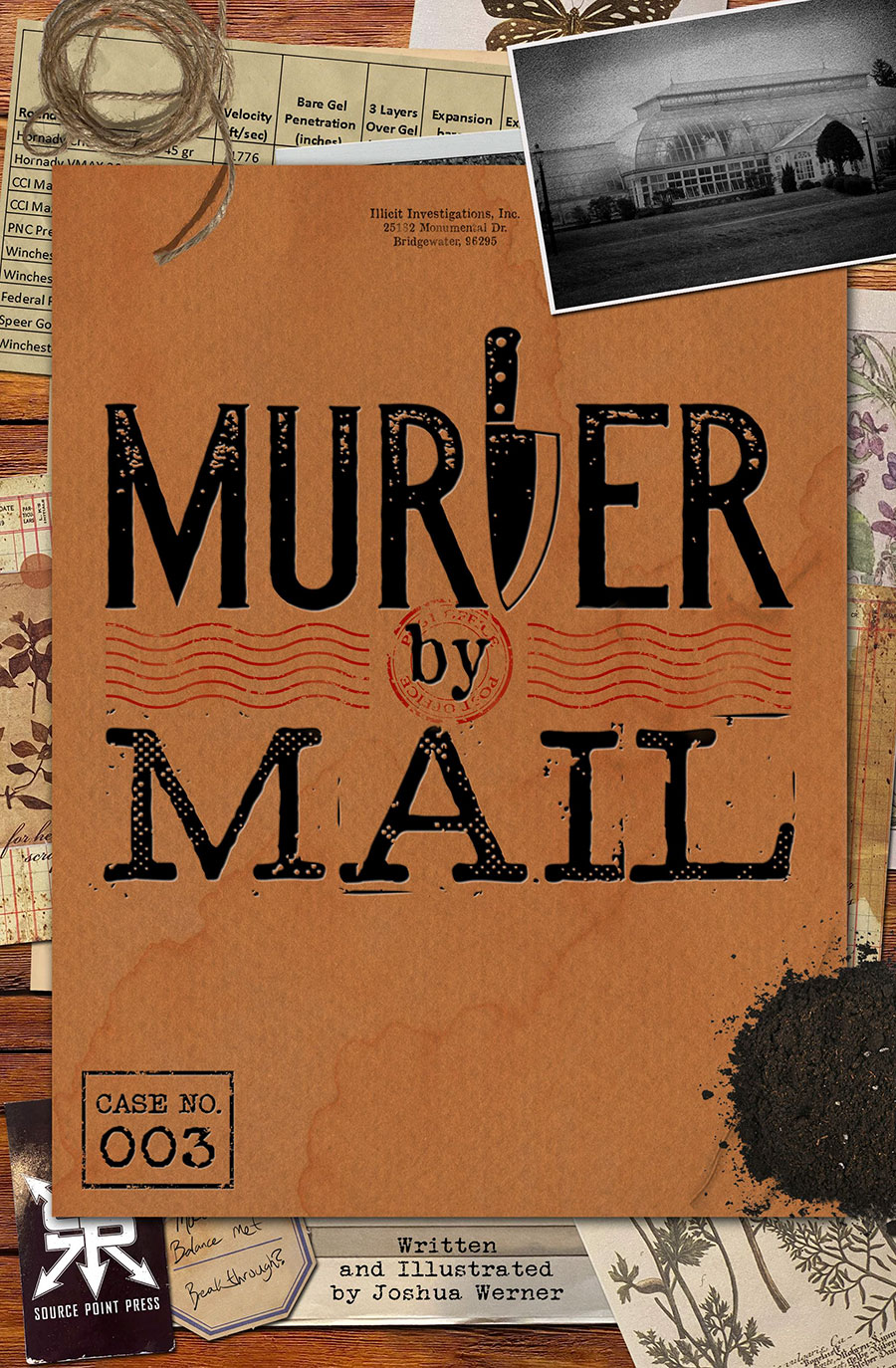 Murder By Mail #3 Cover A Regular Joshua Werner Cover