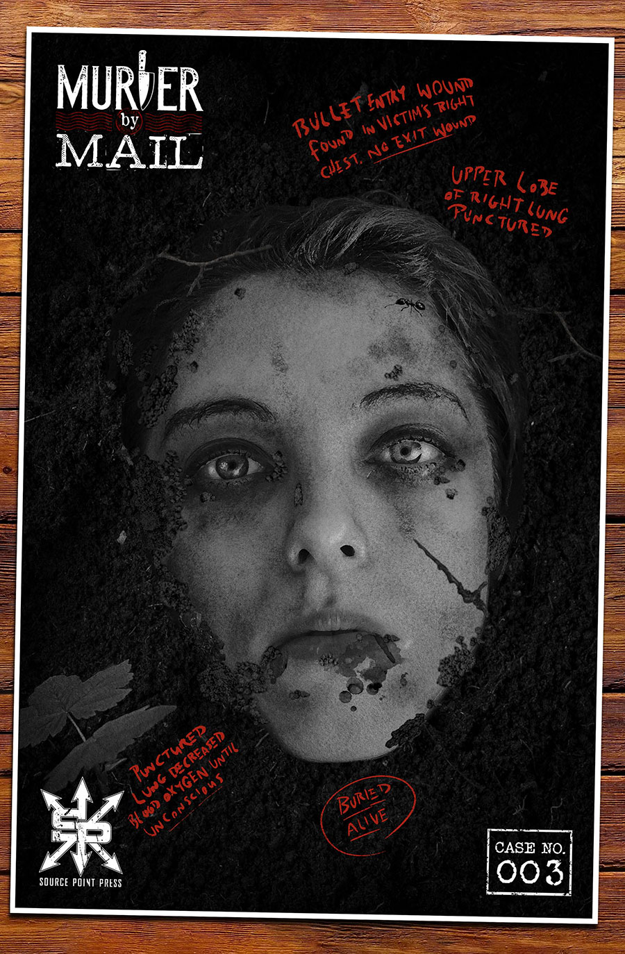 Murder By Mail #3 Cover B Variant Joshua Werner Cover