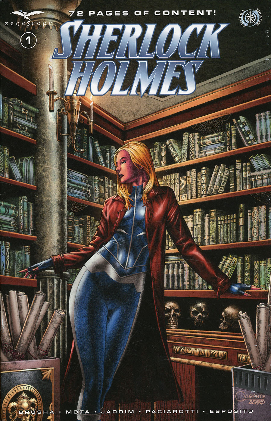 Grimm Fairy Tales Presents Myths & Legends Quarterly #14 Holmes Cover A Geebo Vigonte