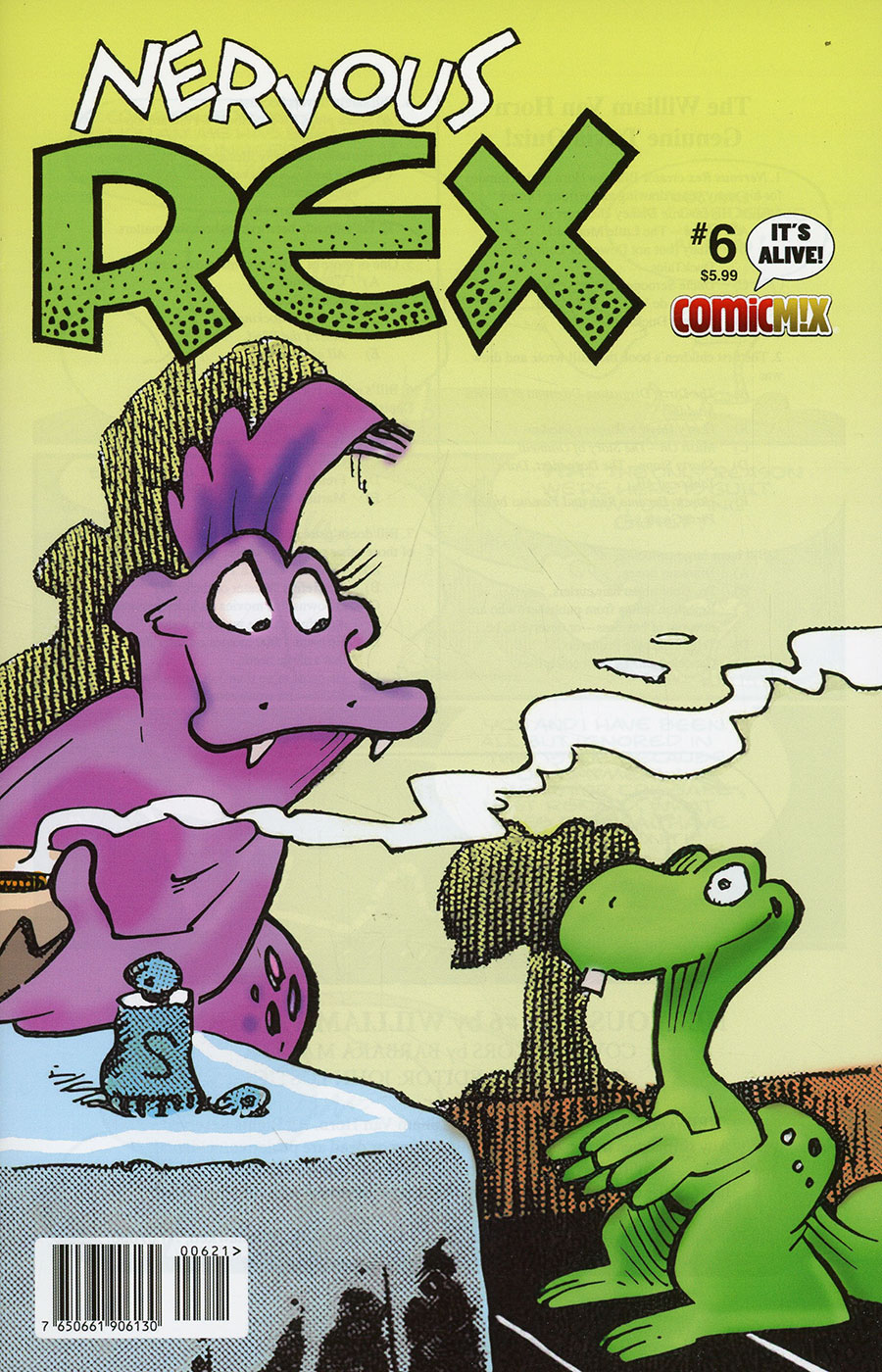 Nervous Rex #6 Cover B Variant William Van Horn Cover