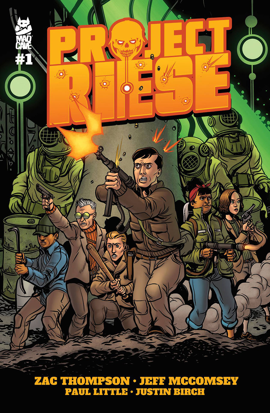 Project Riese #1 Cover A Regular Jeff McComsey Cover
