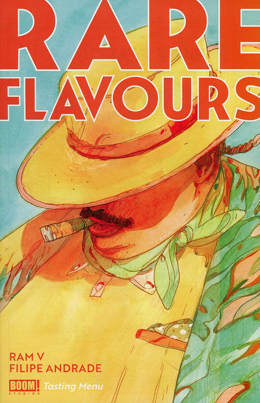 Rare Flavours Tasting Menu Ashcan #1 Cover A Regular Filipe Andrade Cover