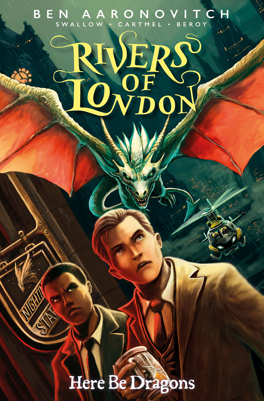 Rivers Of London Here Be Dragons #2 Cover B Variant Patricio Clarey Cover