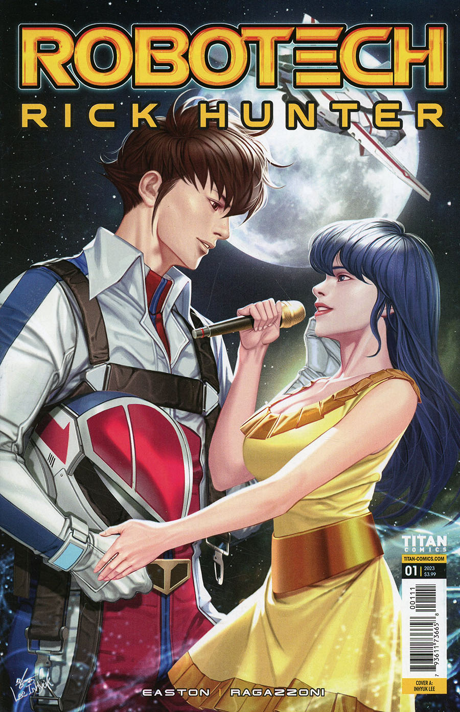 Robotech Rick Hunter #1 Cover A Regular Inhyuk Lee Cover