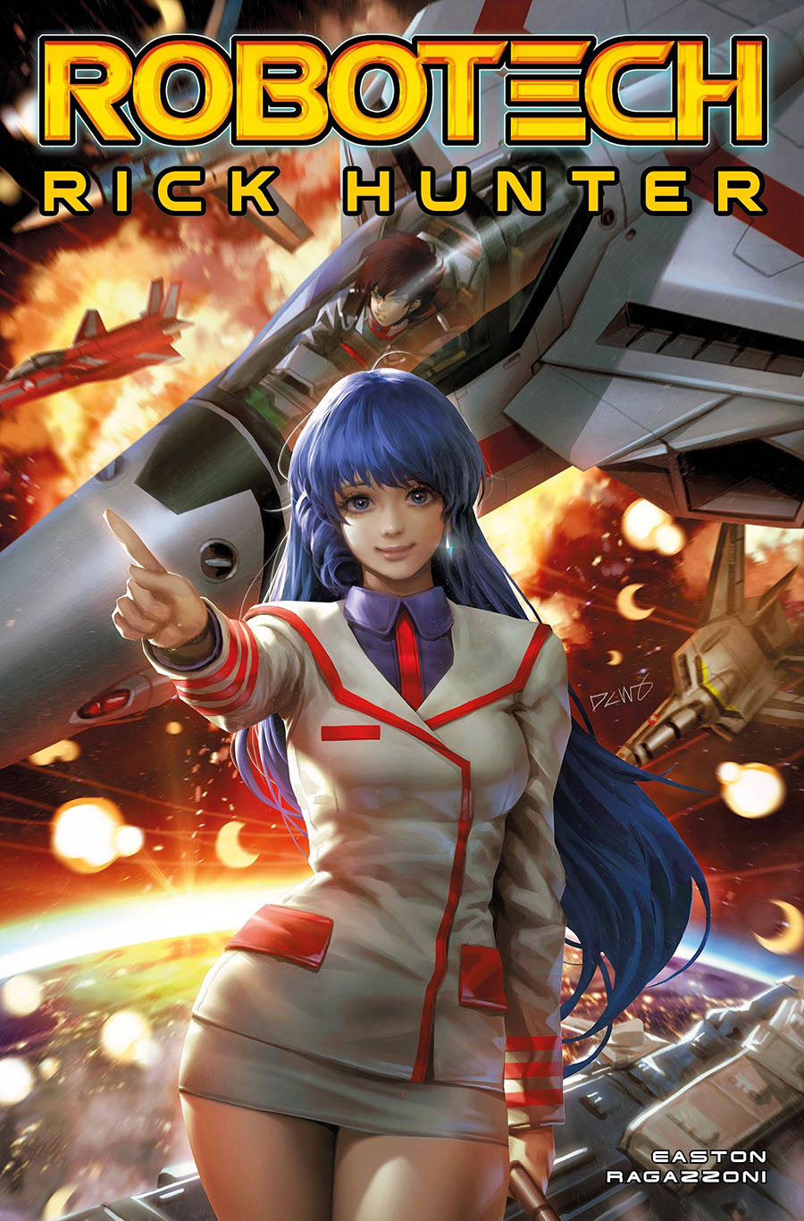 Robotech Rick Hunter #1 Cover B Variant Derrick Chew Cover