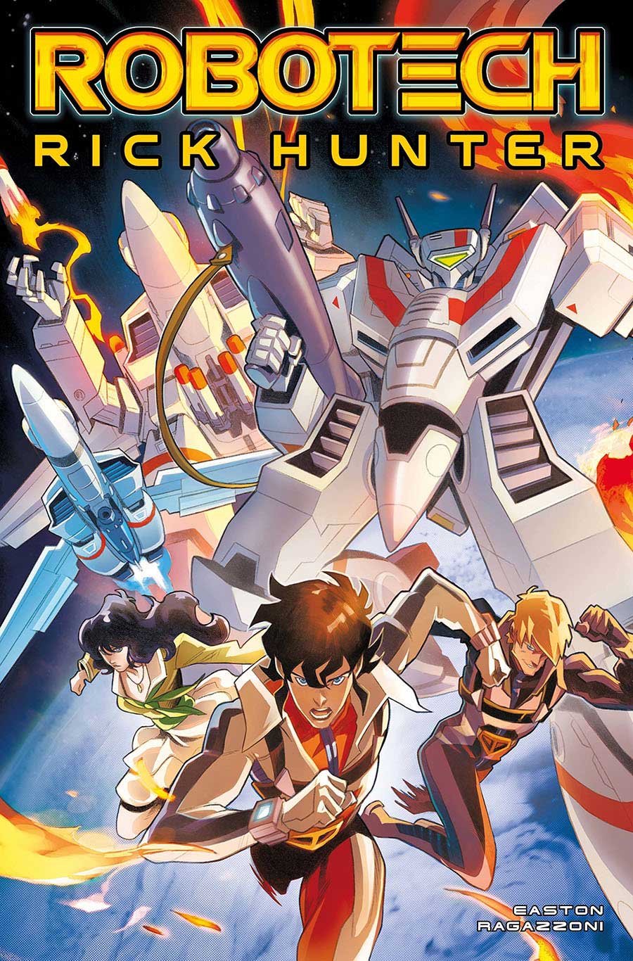 Robotech Rick Hunter #1 Cover C Variant Simone Ragazzoni Cover