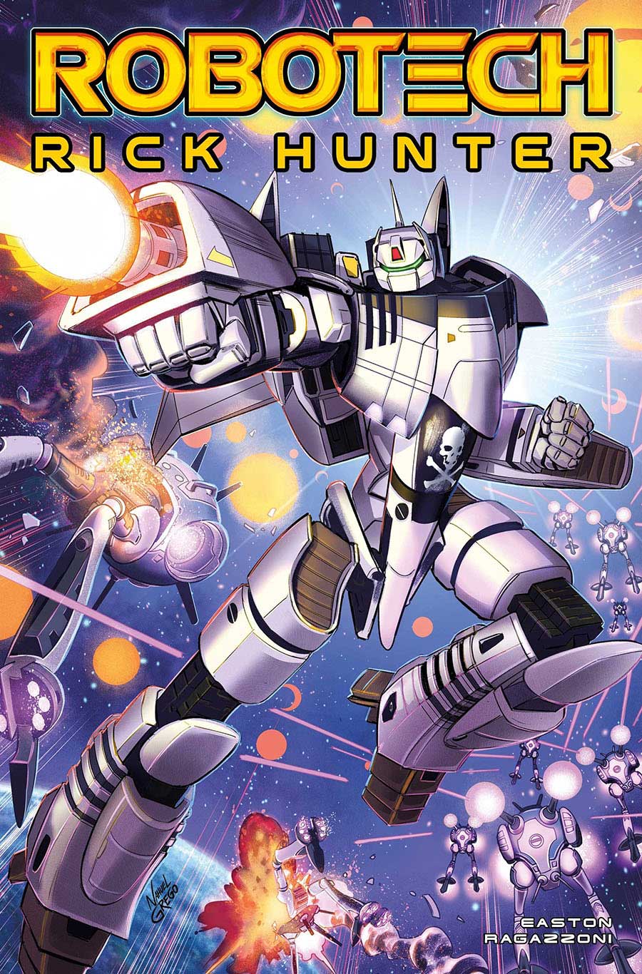 Robotech Rick Hunter #1 Cover E Variant Nahuel Grego Cover