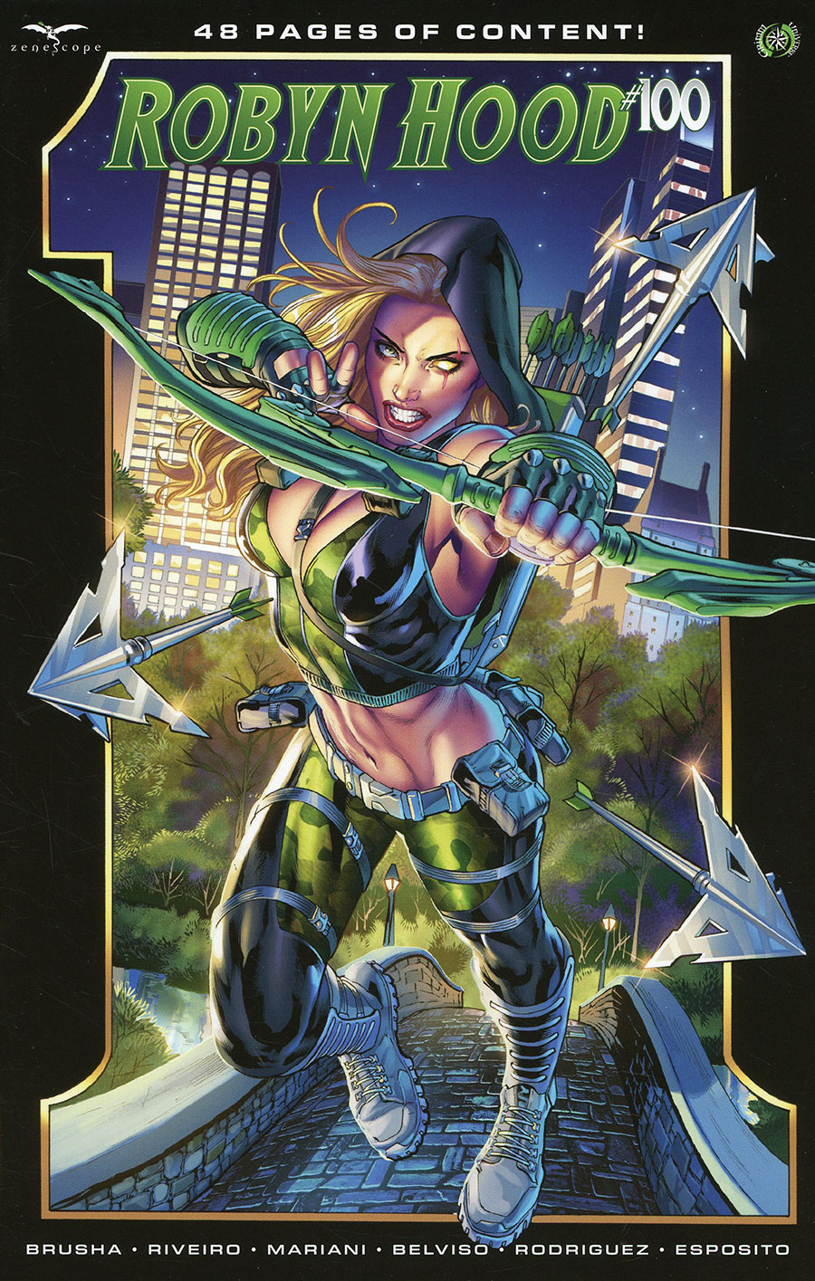 Grimm Fairy Tales Presents Robyn Hood #100 (Legacy) Cover B Igor Vitorino Connecting