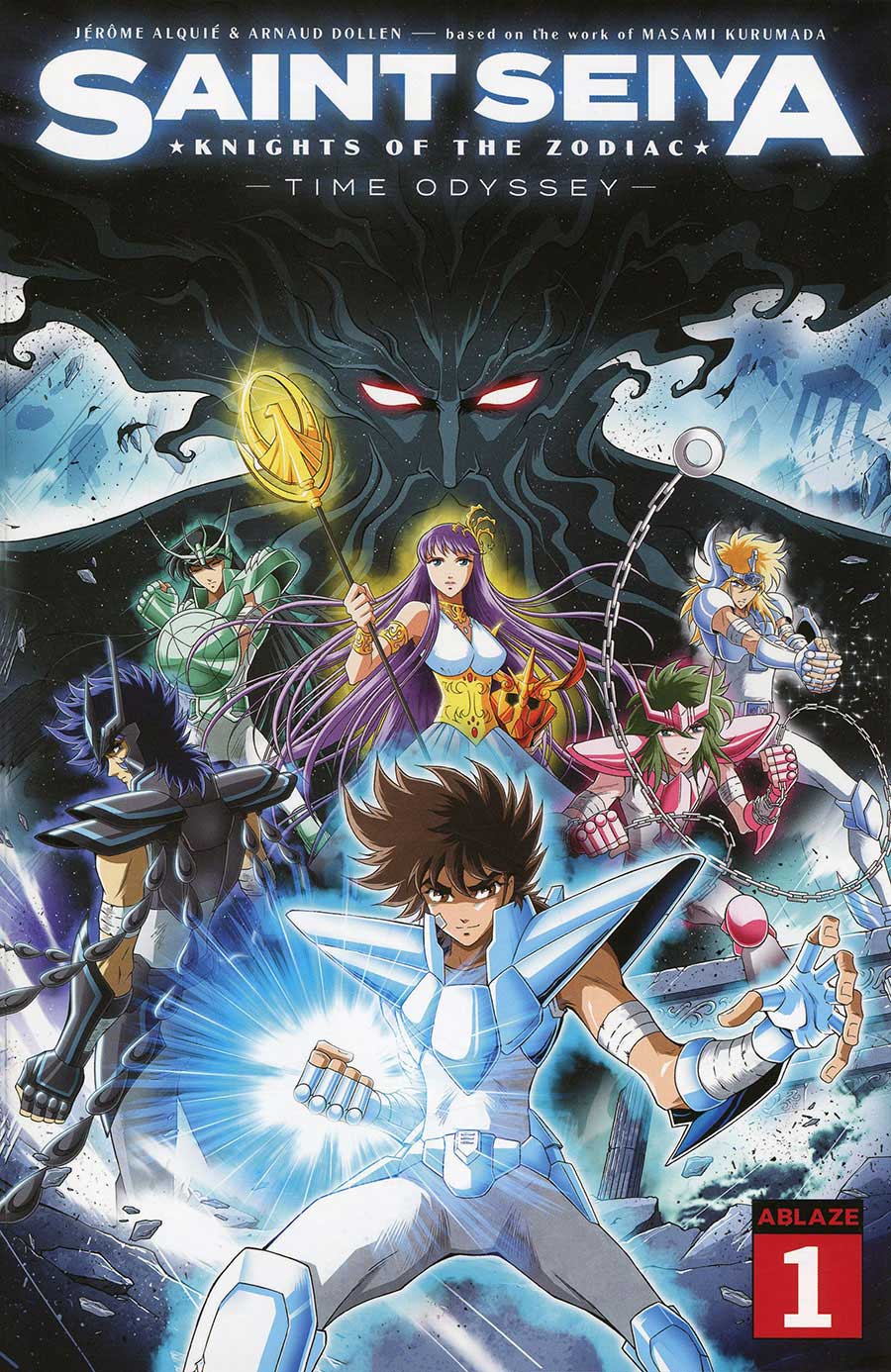Saint Seiya Knights Of The Zodiac Time Odyssey #1 Cover A Regular Jerome Alquie Cover