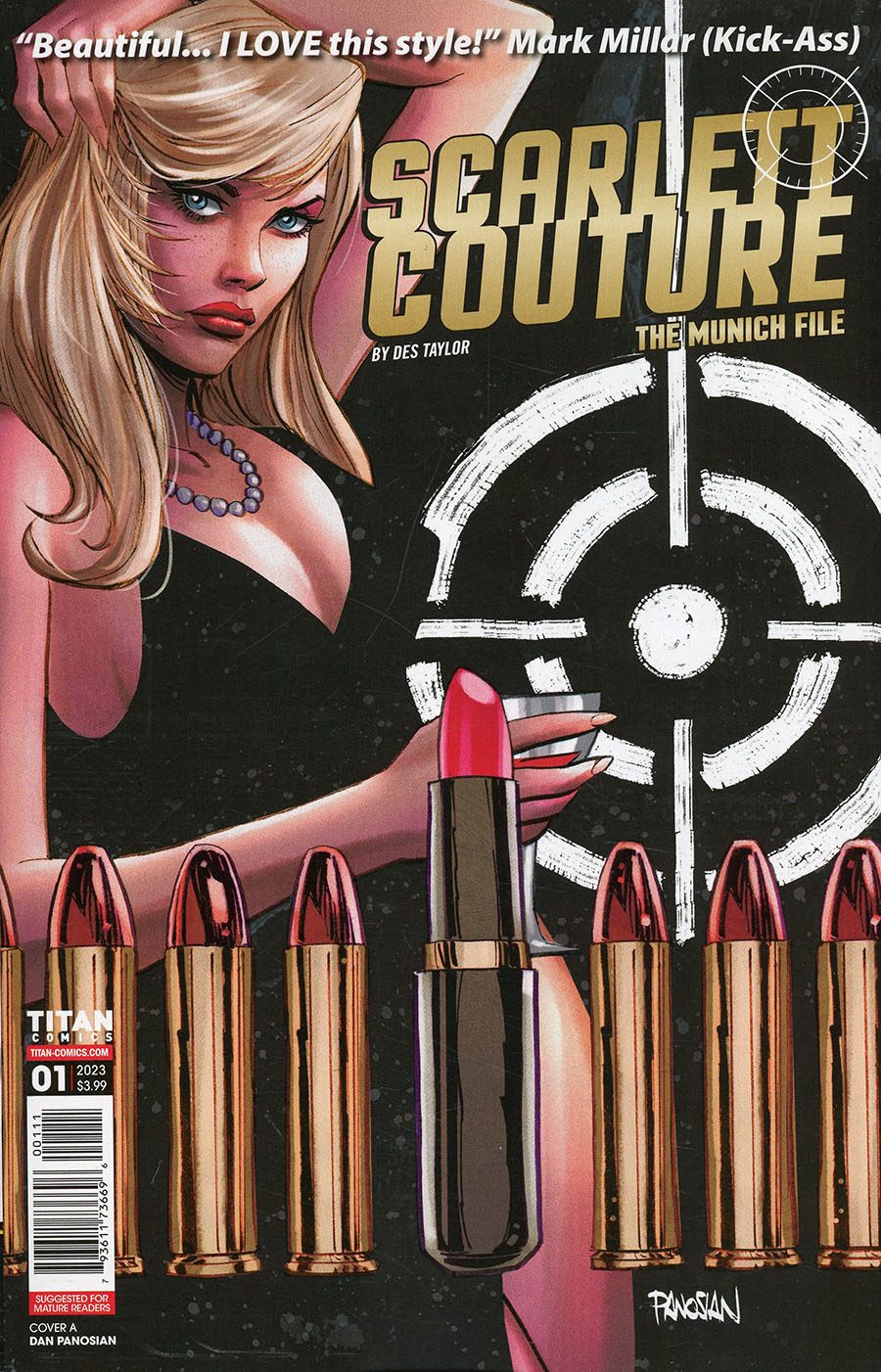 Scarlett Couture Munich File #1 Cover A Regular Dan Panosian Cover