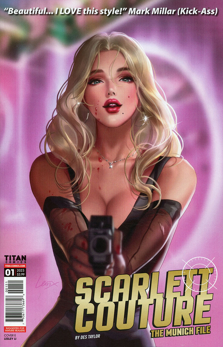 Scarlett Couture Munich File #1 Cover E Variant Lesley Leirix Li Cover