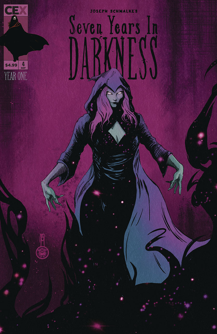 Seven Years In Darkness #4 Cover B Variant Joseph Schmalke Cover