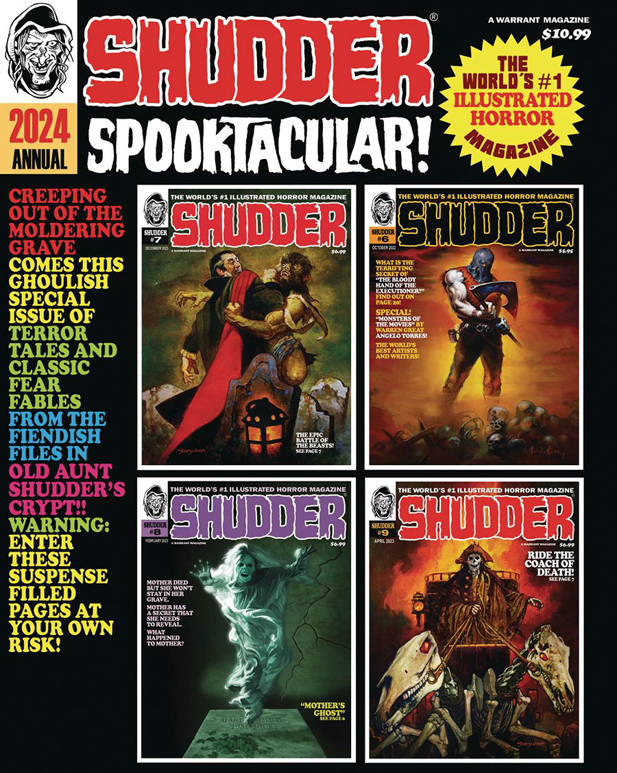 Shudder Magazine 2024 Spooktacular Annual