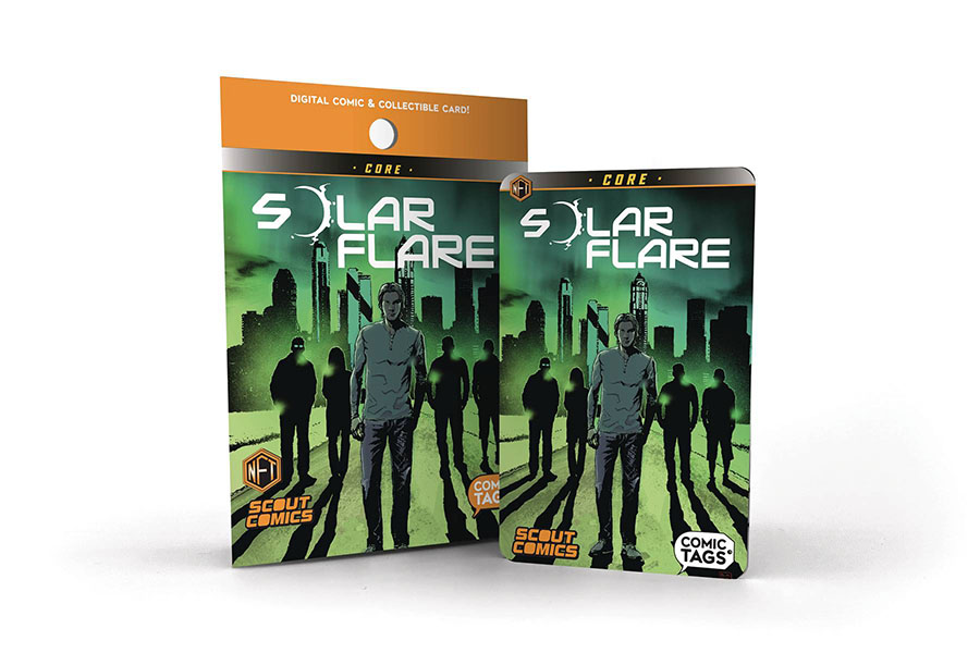 Solar Flare Vol 1 Fort Myers TP Comic Tag Collectible Card With Digital Comic