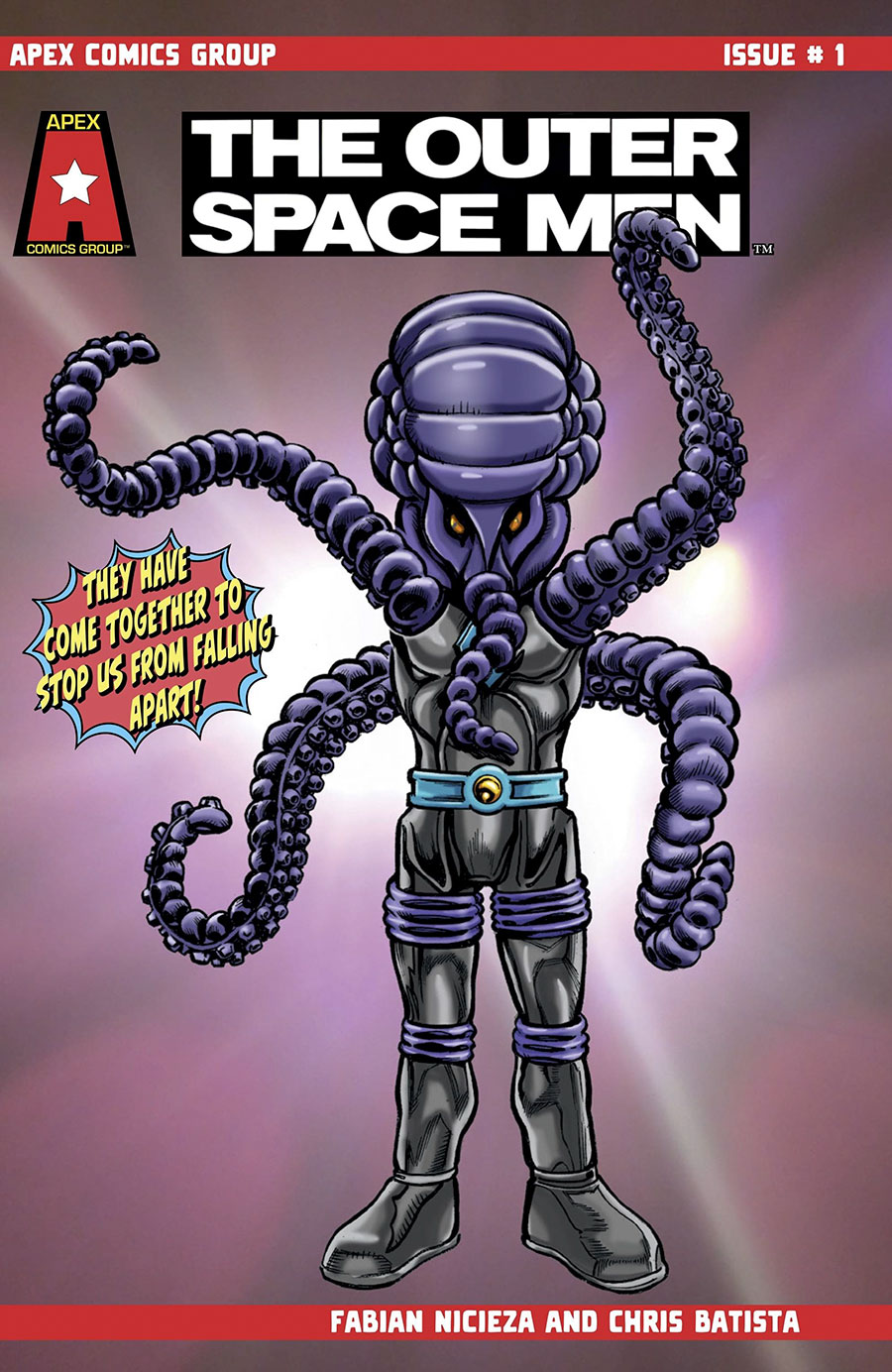 Outer Space Men #1 Cover E Variant John Hebert & Wilson Ramos Jr Astro-Nautilis Cover