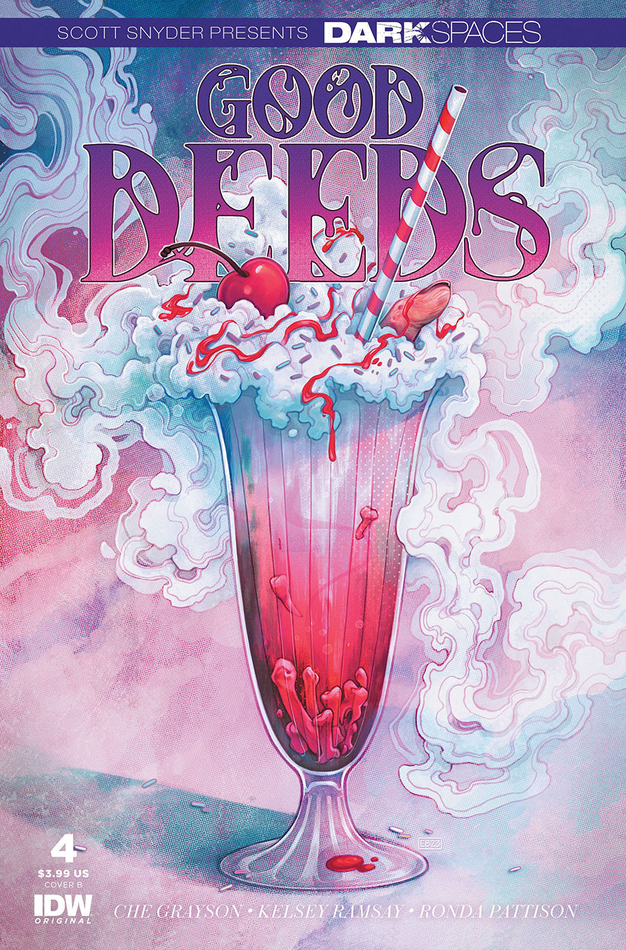 Dark Spaces Good Deeds #4 Cover B Variant Elizabeth Beals Cover
