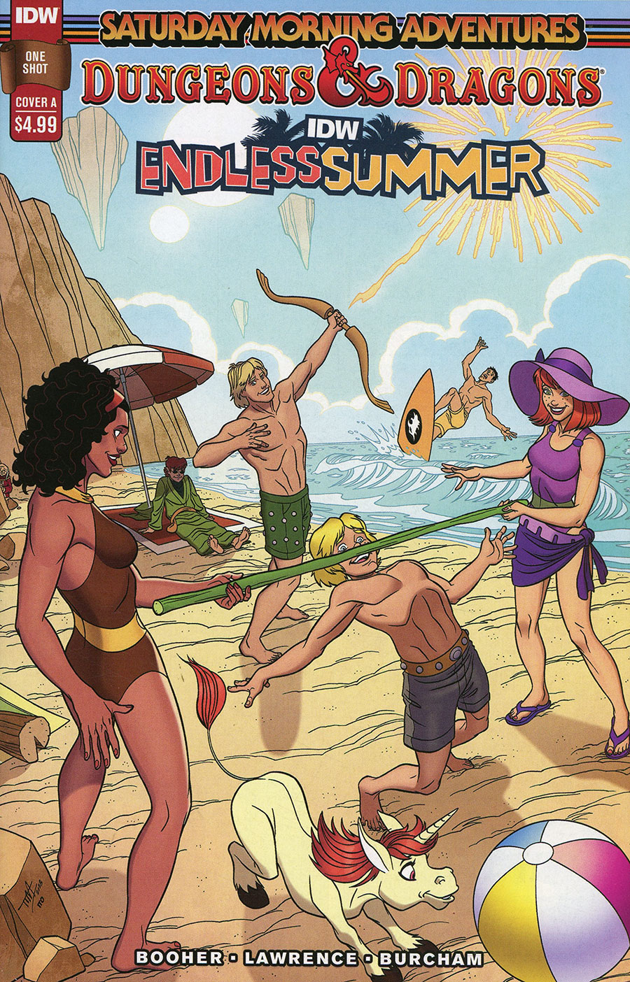 IDW Endless Summer Dungeons & Dragons Saturday Morning Adventures #1 (One Shot) Cover A Regular Tim Levins Cover