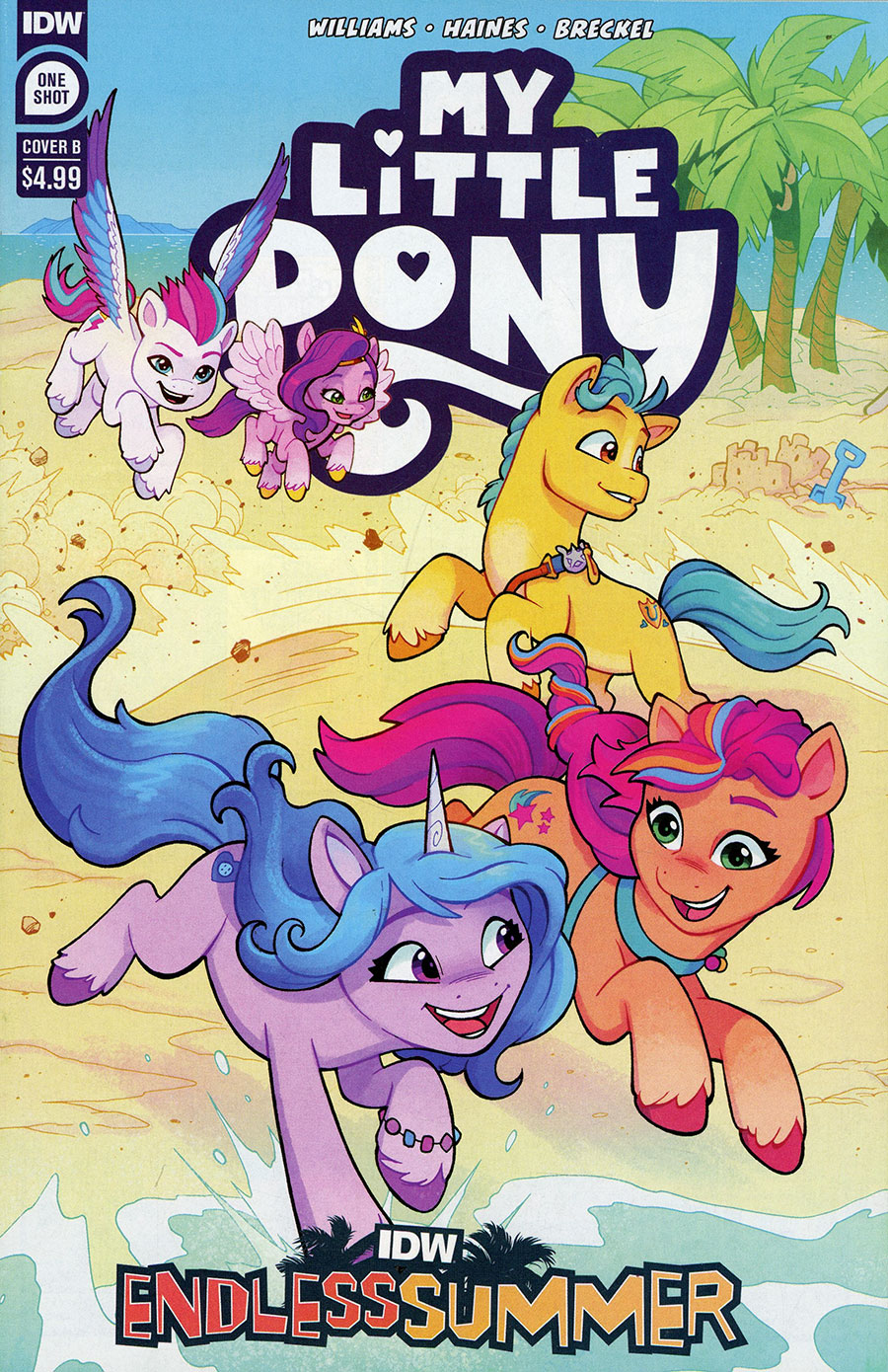 IDW Endless Summer My Little Pony #1 (One Shot) Cover B Variant Jack Lawrence Cover