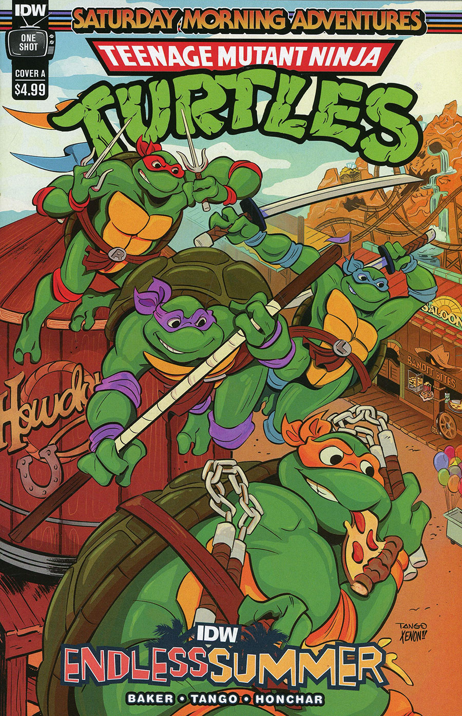 IDW Endless Summer Teenage Mutant Ninja Turtles Saturday Morning Adventures #1 (One Shot) Cover A Regular Tango Cover