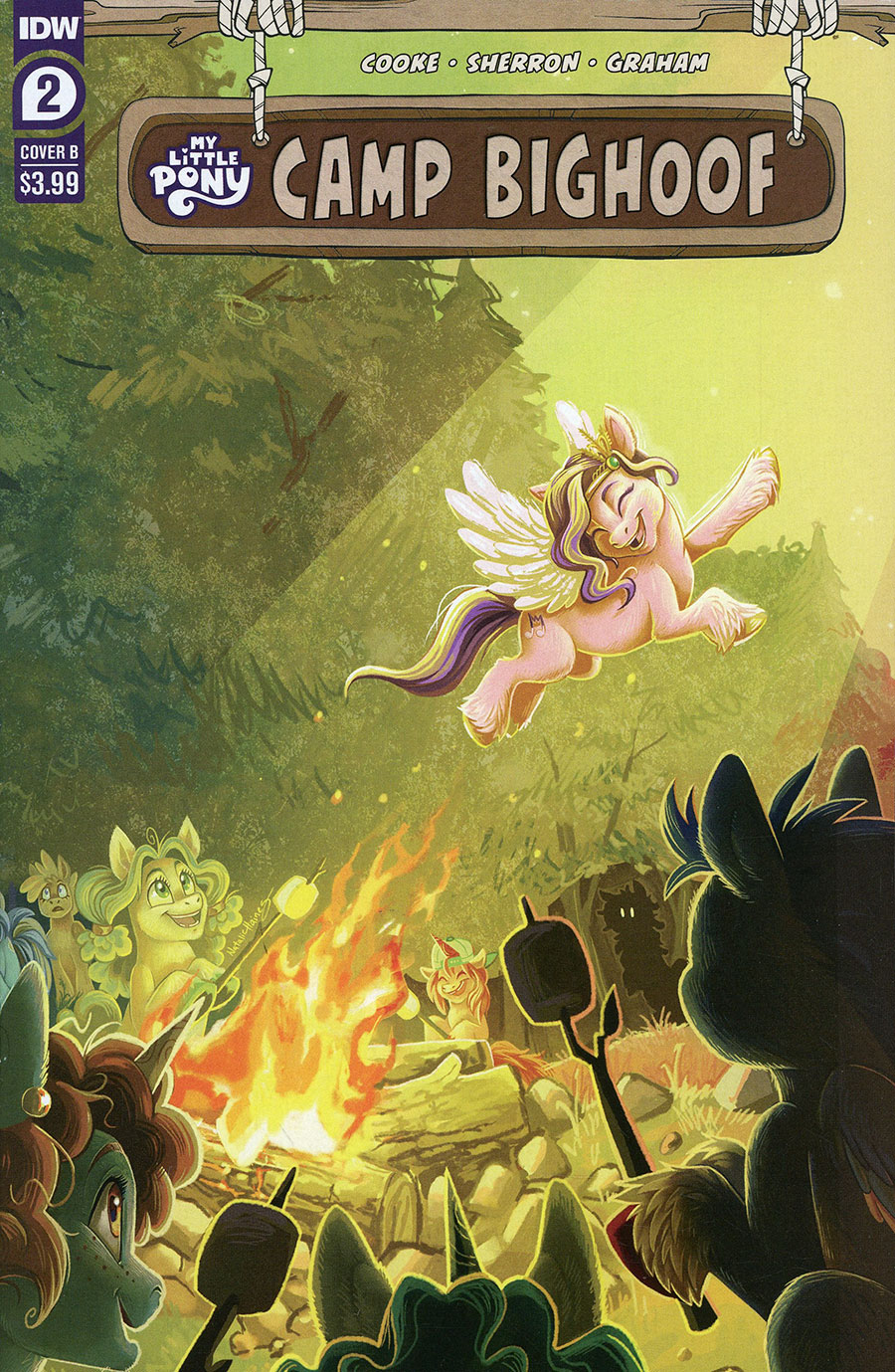 My Little Pony Camp Bighoof #2 Cover B Variant Natalie Haines Cover