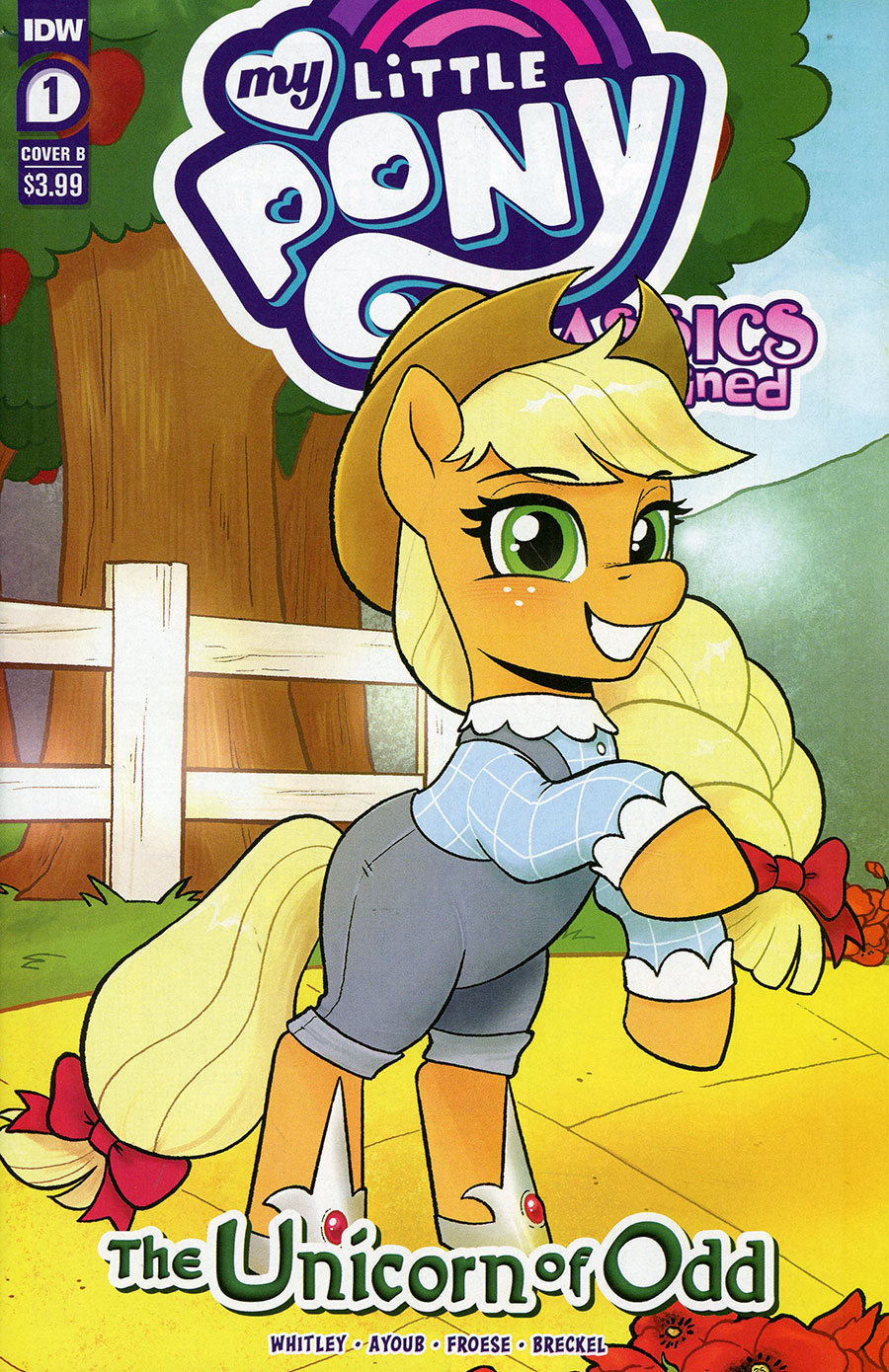 My Little Pony Classics Reimagined Unicorn Of Odd #1 Cover B Variant Robin Easter Cover