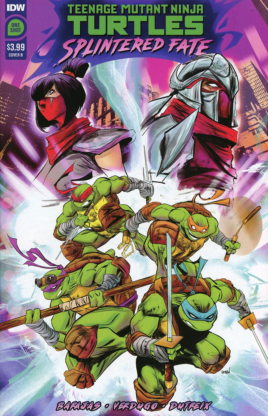 Teenage Mutant Ninja Turtles Splintered Fate #1 (One Shot) Cover B Variant Robbi Rodriguez Cover