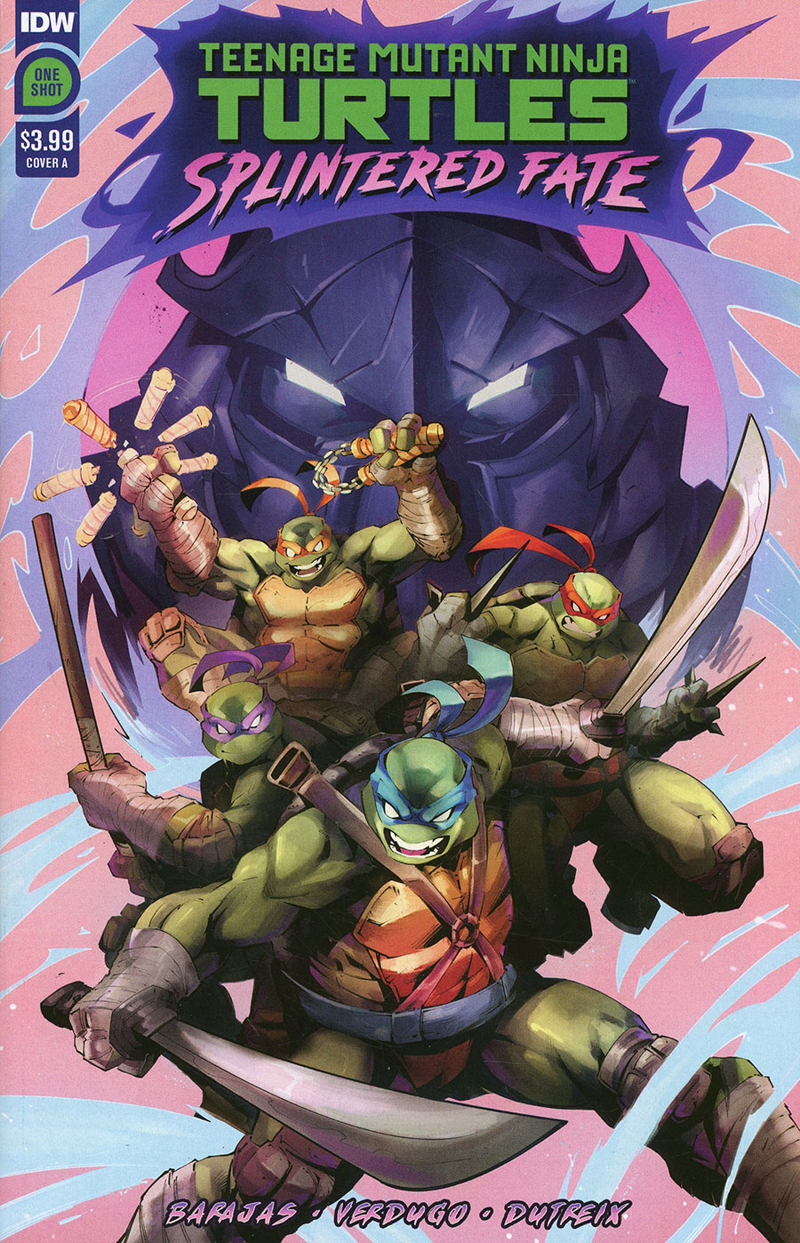 Teenage Mutant Ninja Turtles Splintered Fate #1 (One Shot) Cover A Regular Pablo Verdugo Cover