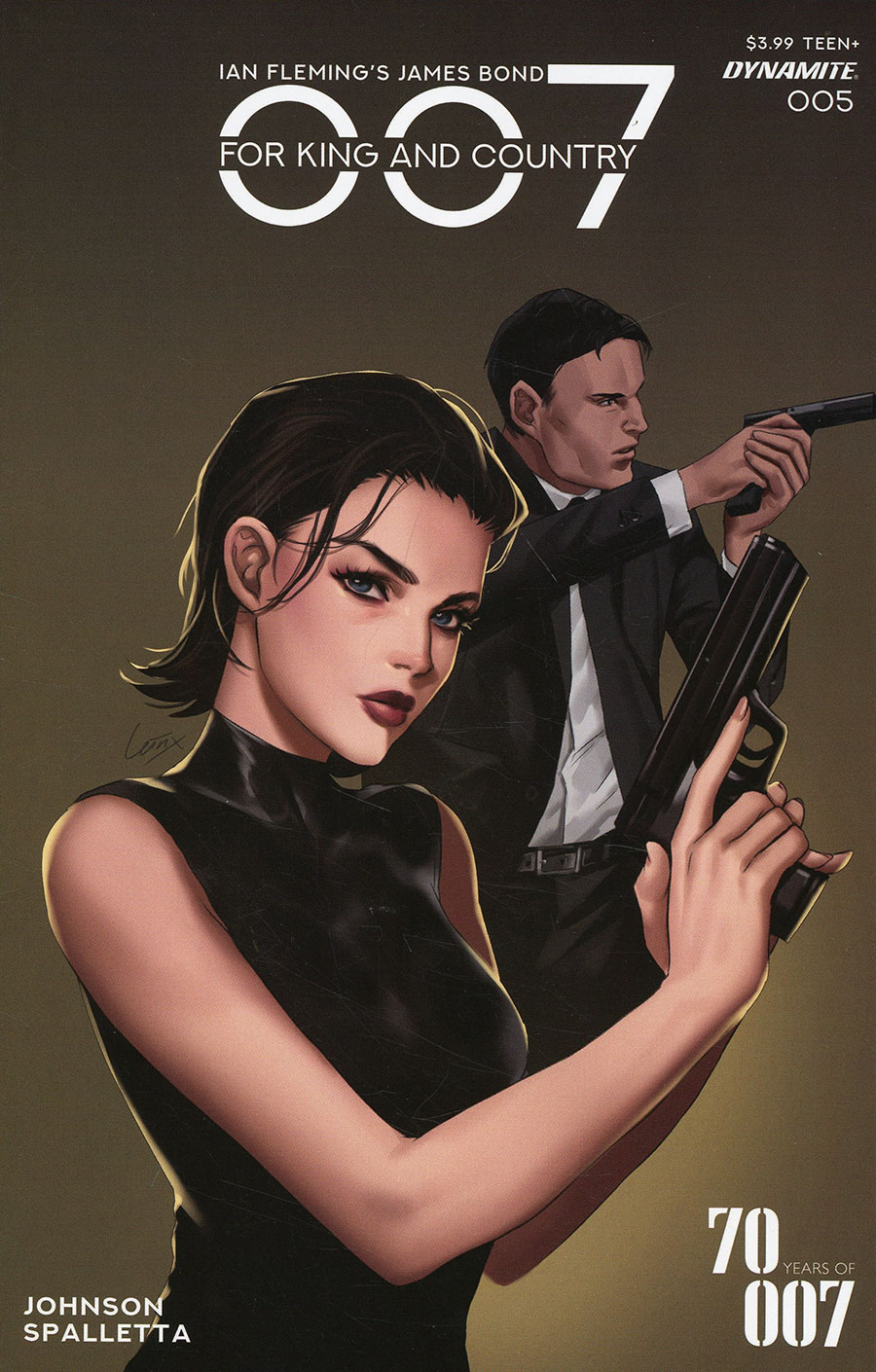 007 For King And Country #5 Cover D Variant Lesley Leirix Li Cover
