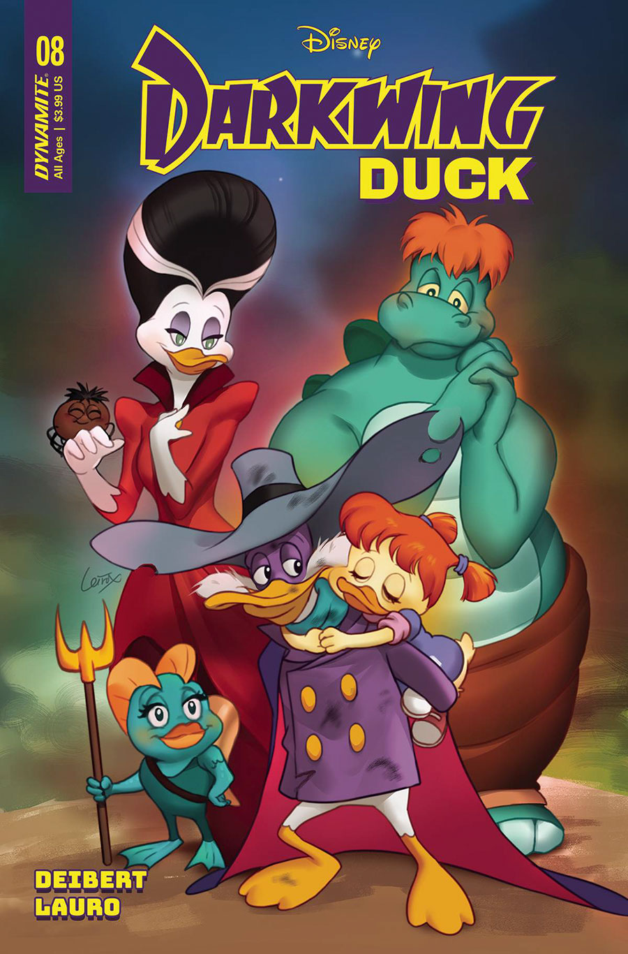 Darkwing Duck Vol 3 #8 Cover A Regular Lesley Leirix Li Cover