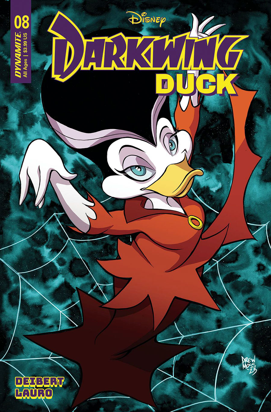 Darkwing Duck Vol 3 #8 Cover C Variant Drew Moss Cover