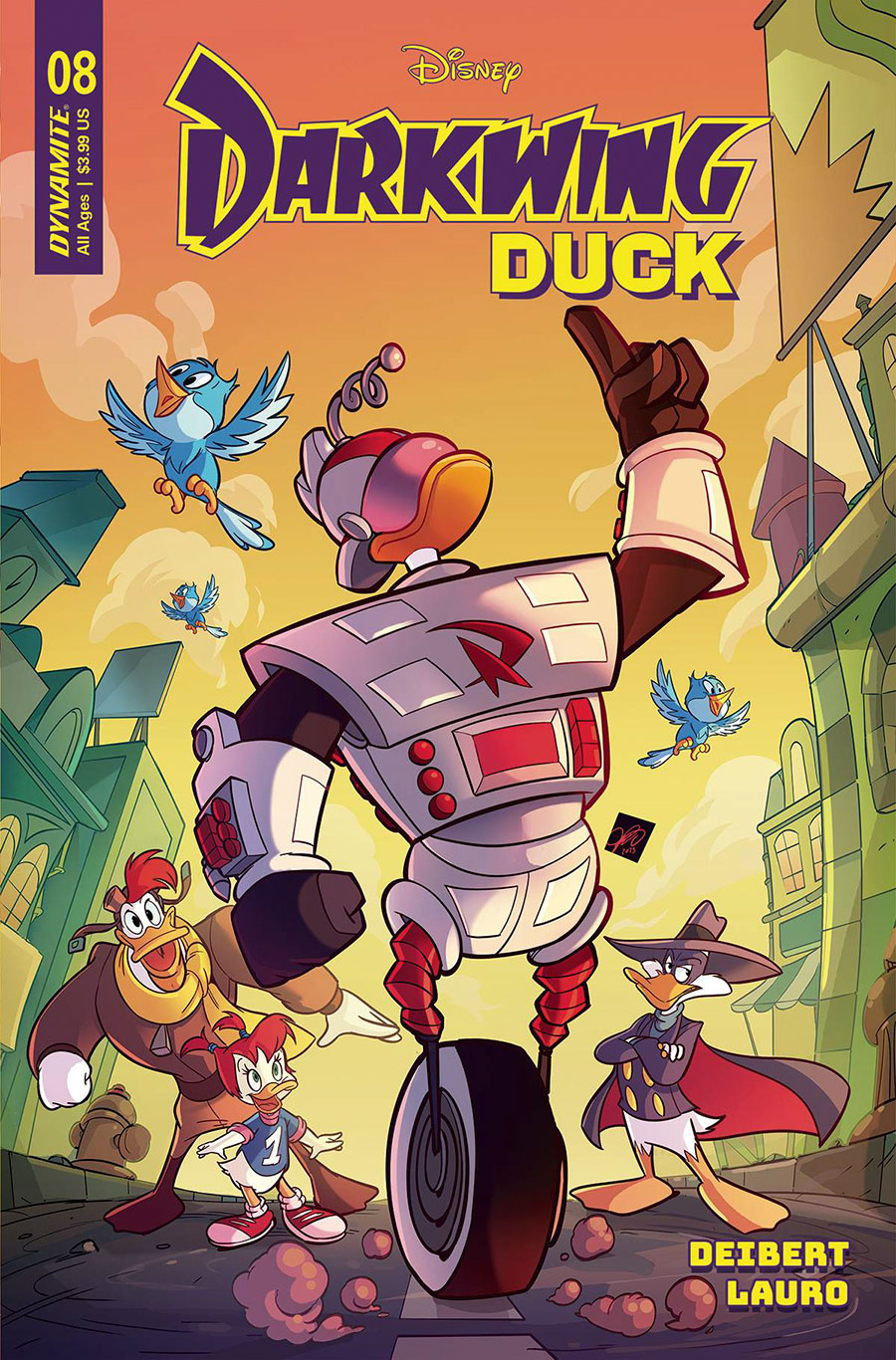 Darkwing Duck Vol 3 #8 Cover E Variant Ciro Cangialosi Cover