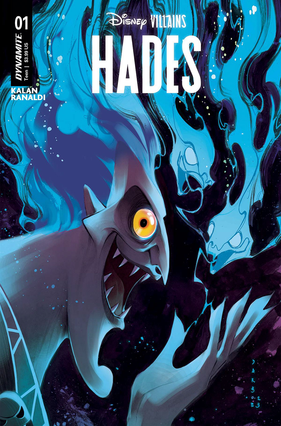 Disney Villains Hades #1 Cover A Regular Karen S Darboe Cover