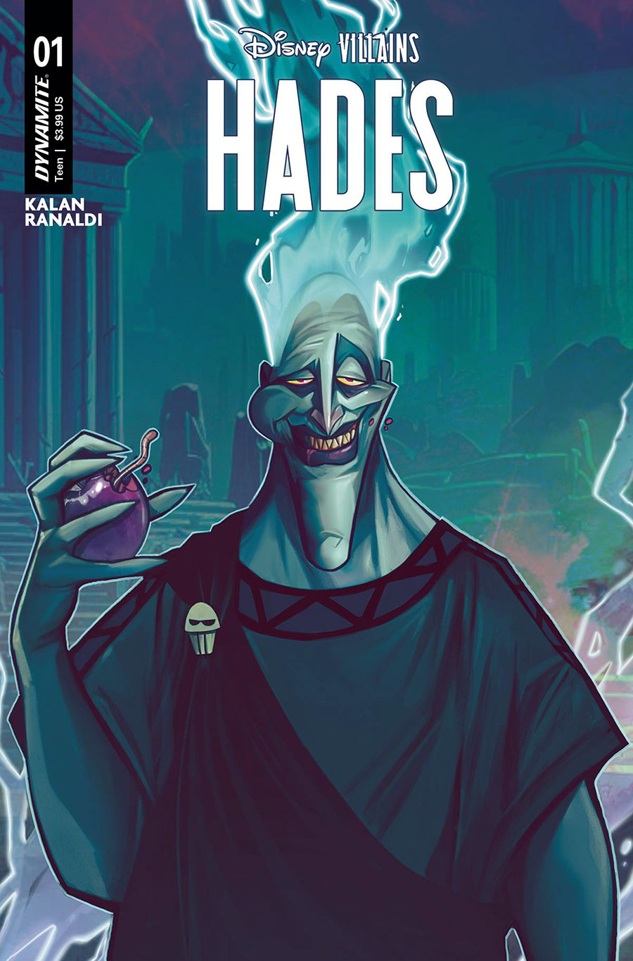 Disney Villains Hades #1 Cover D Variant Francesco Tomaselli Cover