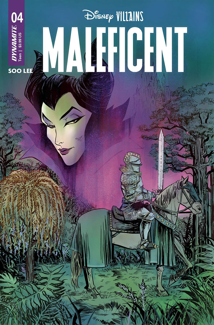 Disney Villains Maleficent #4 Cover B Variant Soo Lee Cover