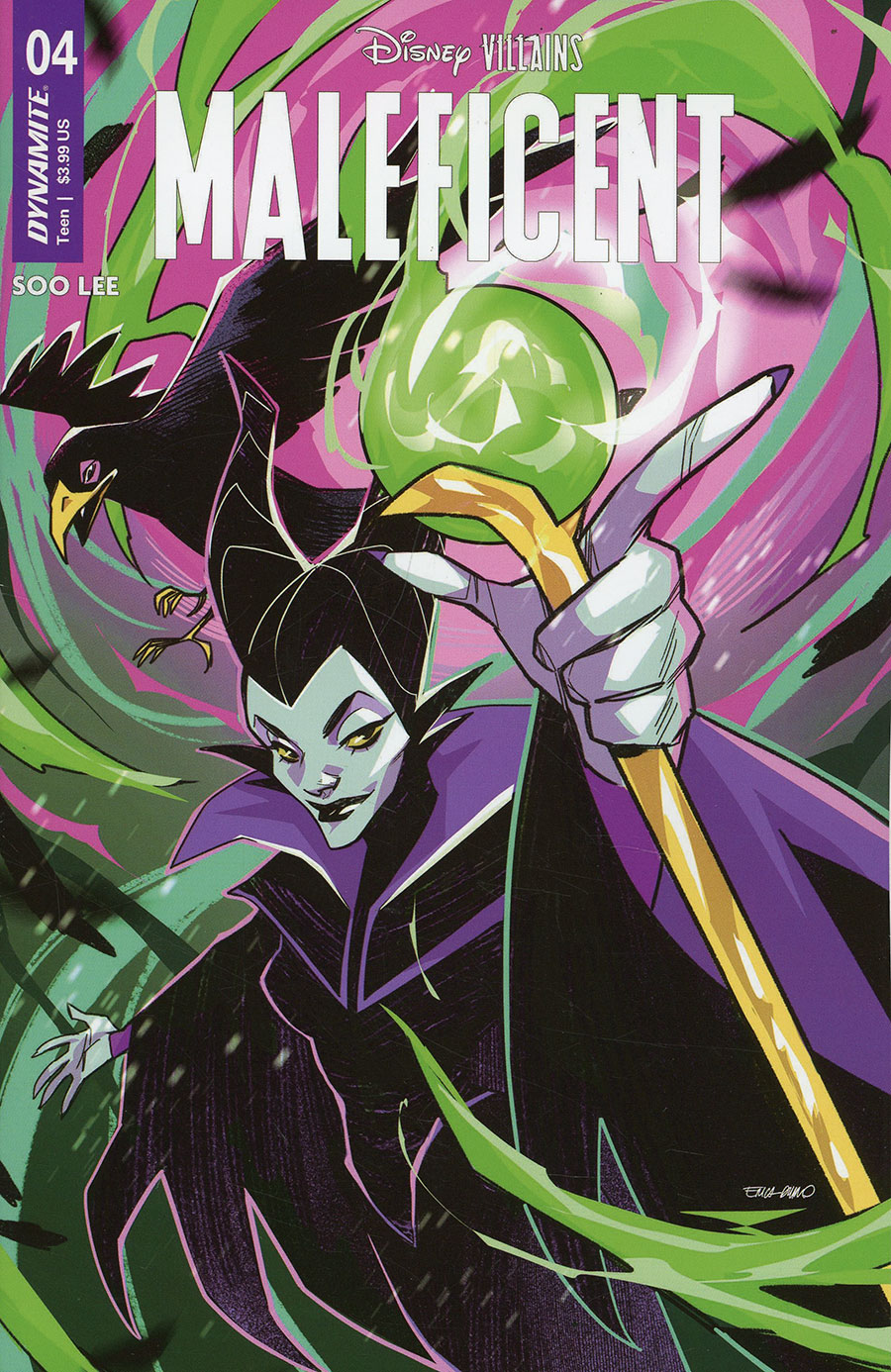 Disney Villains Maleficent #4 Cover E Variant Erica Durso Cover