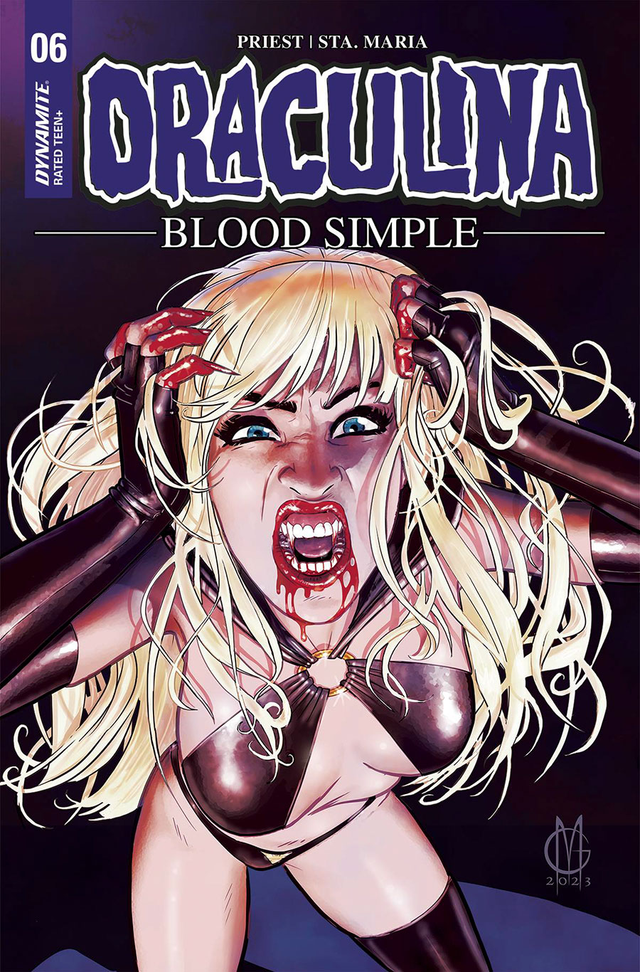 Draculina Blood Simple #6 Cover D Variant Giuseppe Matteoni Cover