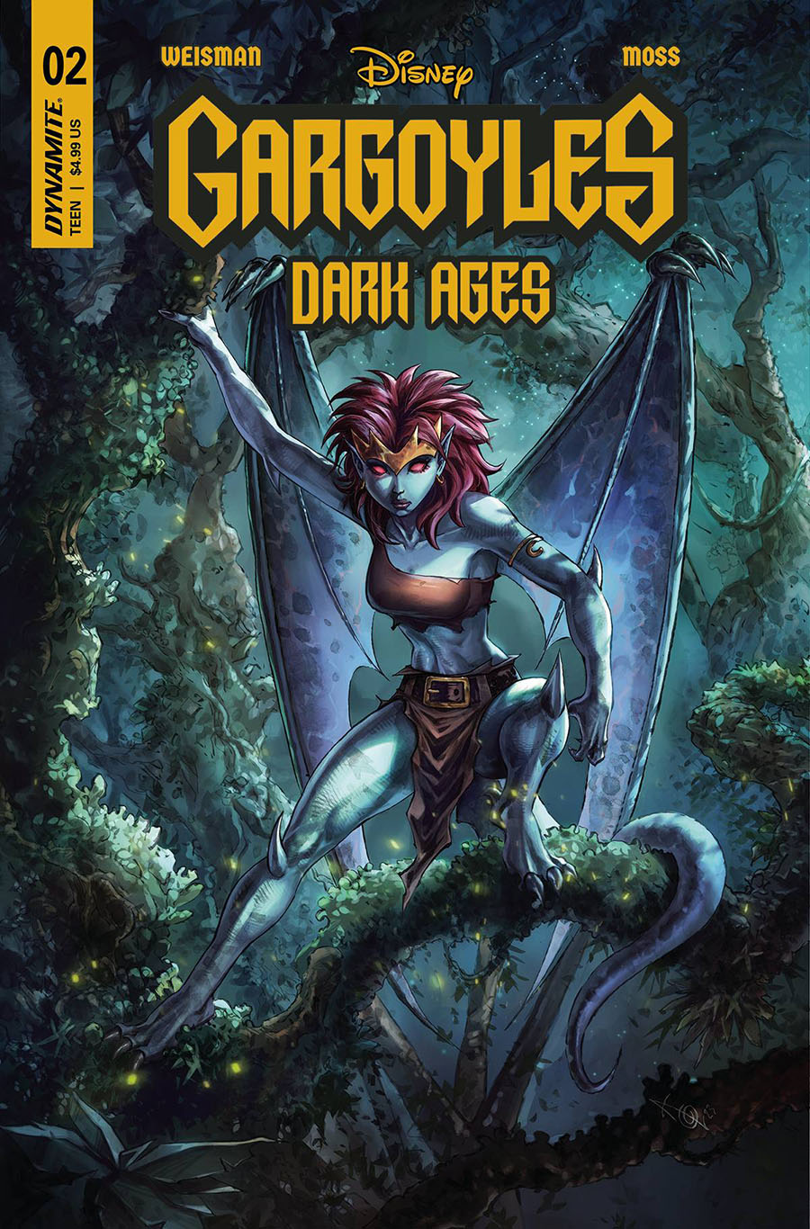Gargoyles Dark Ages #2 Cover B Variant Alan Quah Cover